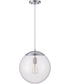 Gaze 1-Light Pendant Chrome