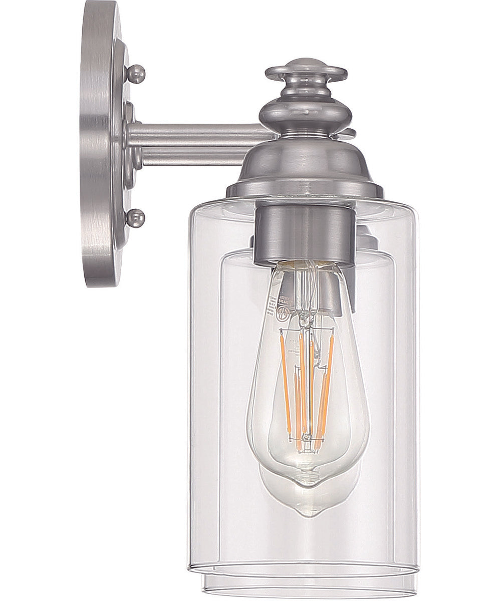 Dardyn 2-Light Vanity Brushed Polished Nickel