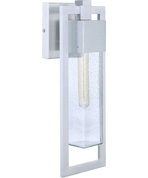Perimeter 1-Light Outdoor Wall Light Satin Aluminum