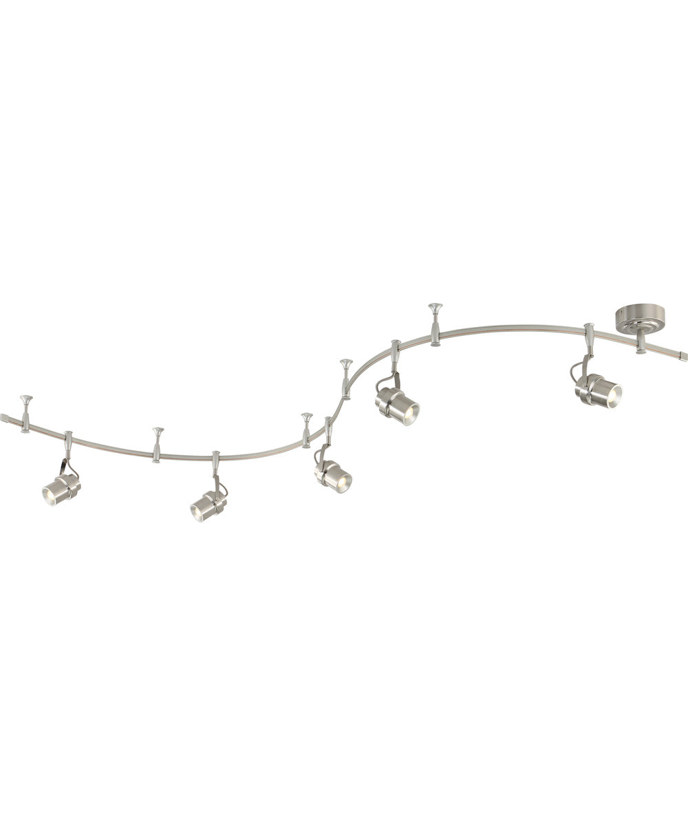 Cambria  Track Light Brushed Nickel