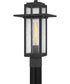Randall Large 1-light Outdoor Post Light Mottled Black
