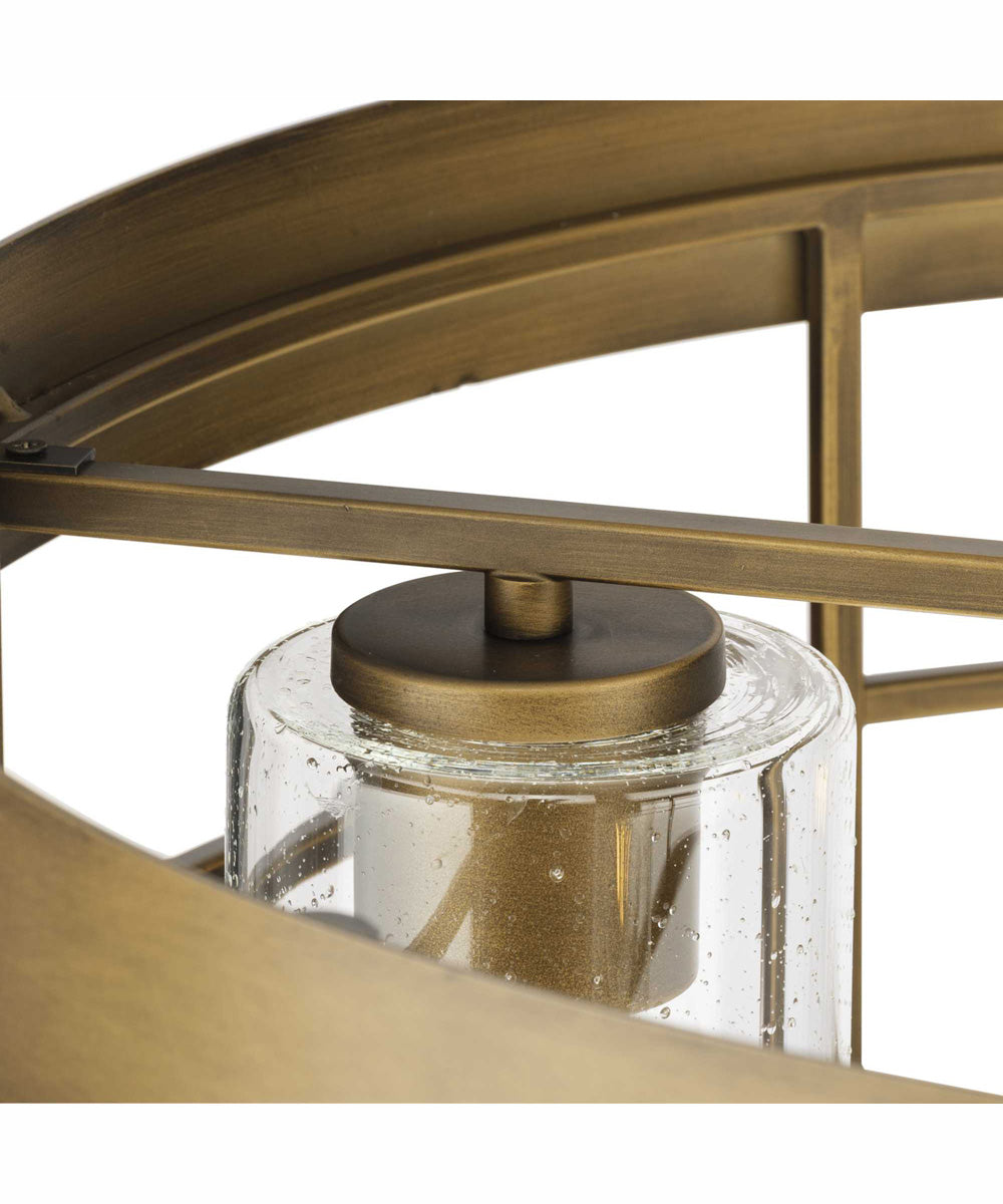 Burgess 4-Light Modern Farmhouse Chandelier Aged Bronze