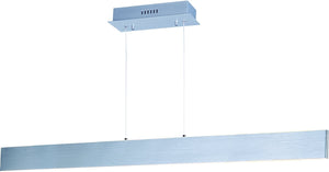 44"W Blade LED Pendant Brushed Aluminum