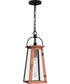 Carolina Large 1-light Outdoor Pendant Light Aged Copper