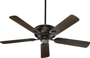 52"W Barclay 5-Blade Ceiling Fan Oiled Bronze