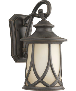 Resort 1-Light Medium Wall Lantern Aged Copper