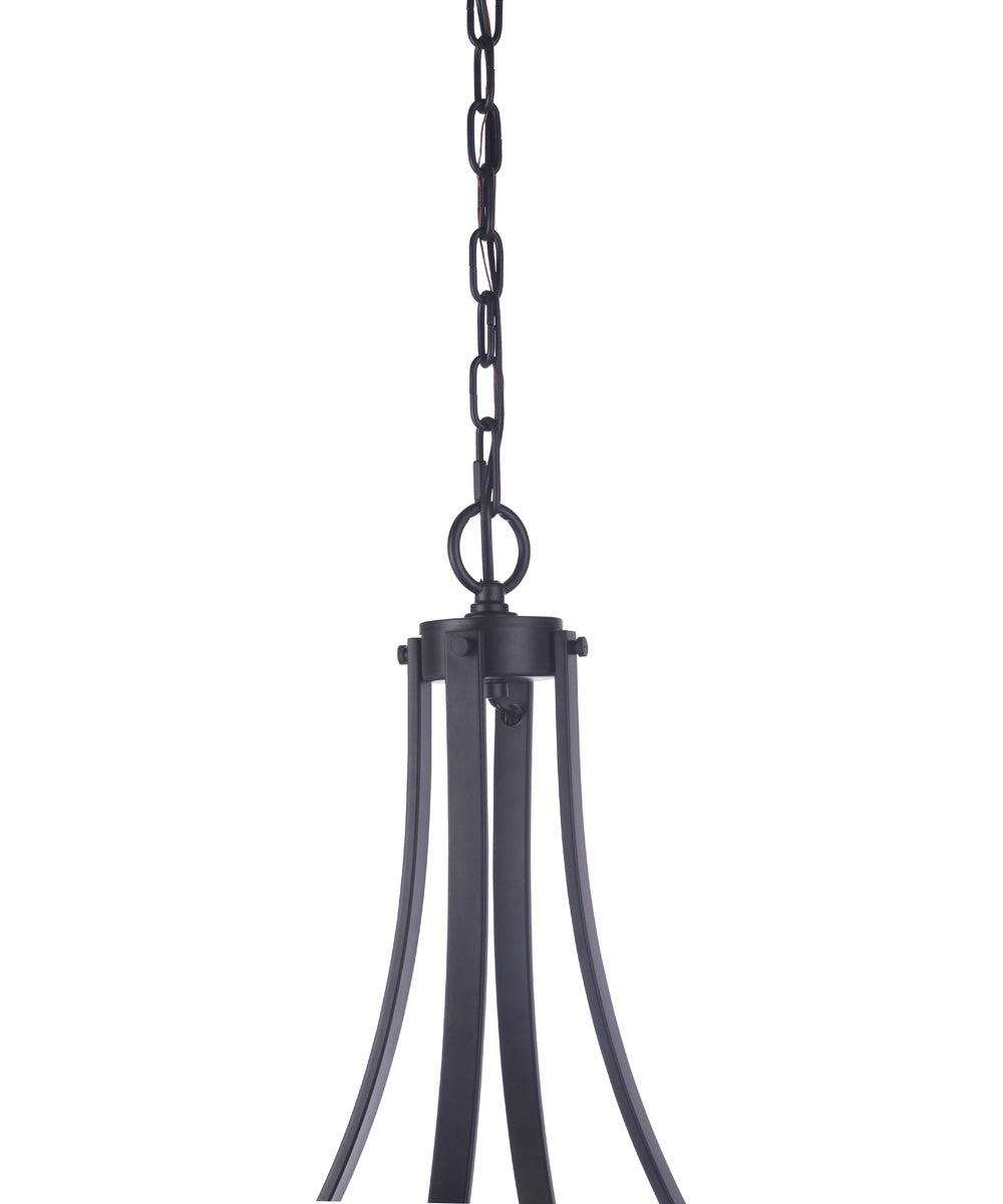 Elliot 5-Light Chandelier Flat Black