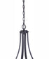 Elliot 5-Light Chandelier Flat Black