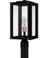 Robbins Large 1-light Outdoor Post Light  Coastal Armour Aluminum Matte Black