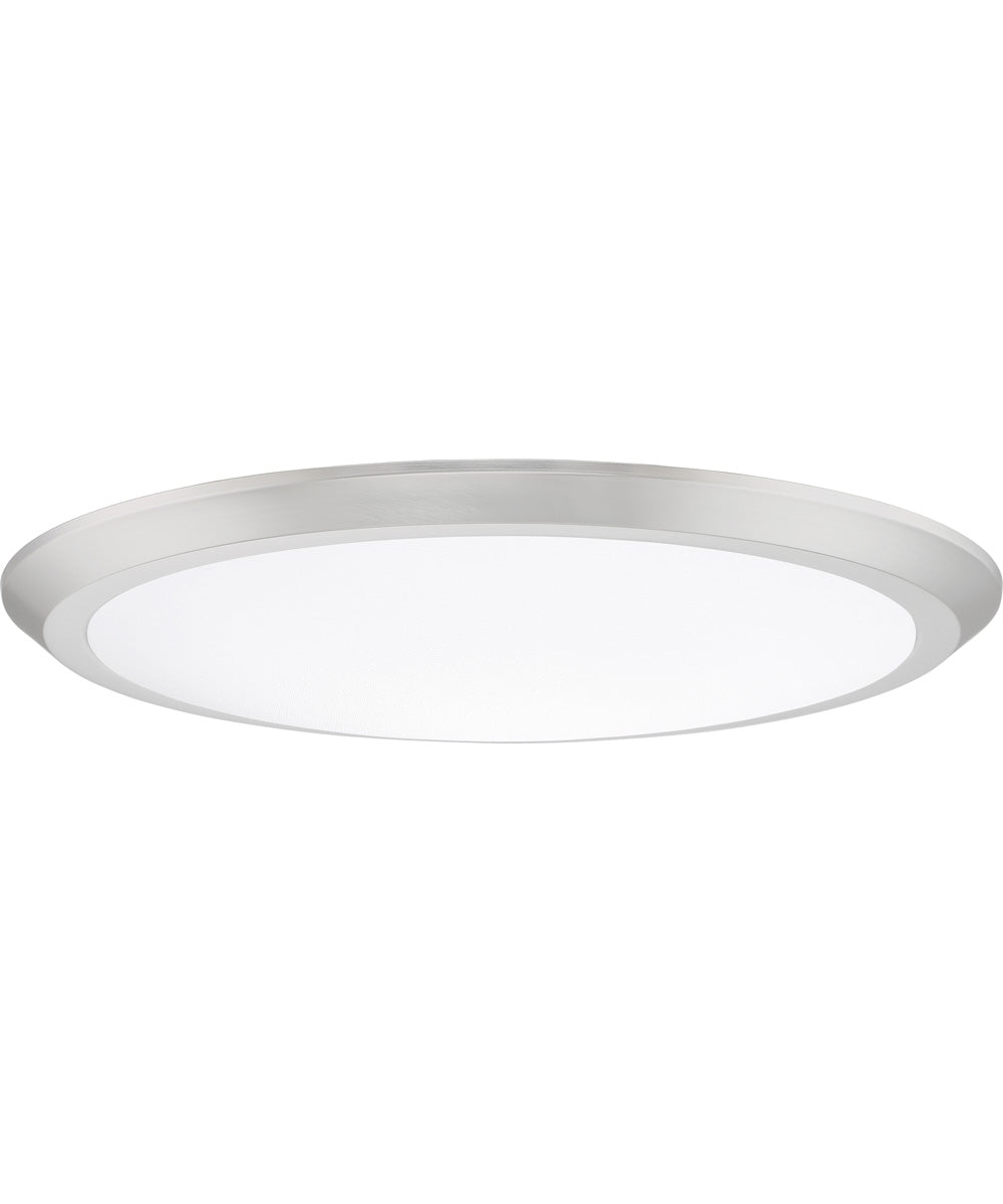 Verge  Flush Mount Brushed Nickel