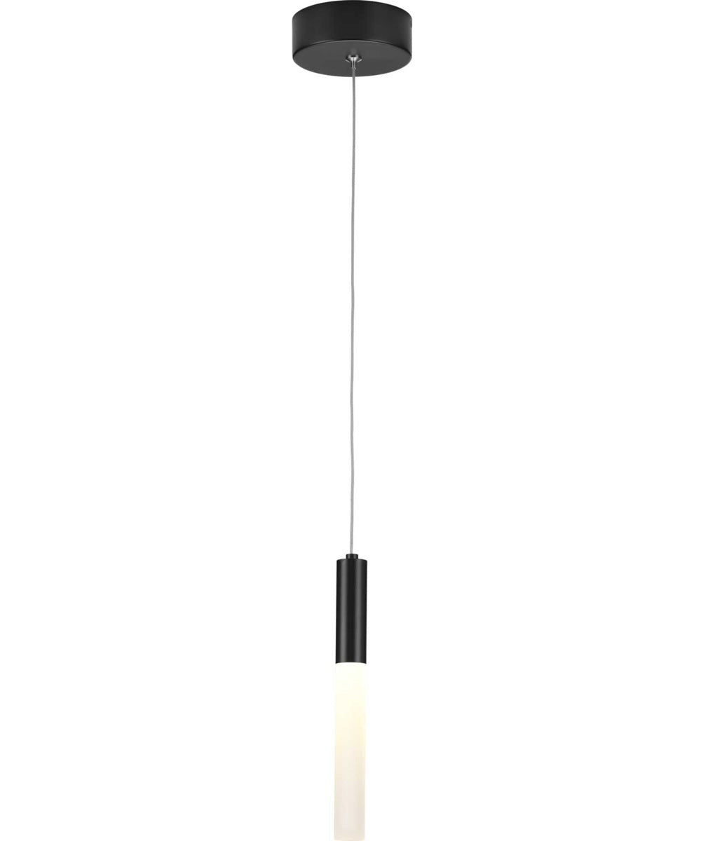 Kylo LED 1-Light Modern Style Hanging Pendant Light Matte Black