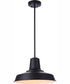 Briscoe 1-Light Outdoor Pendant Midnight