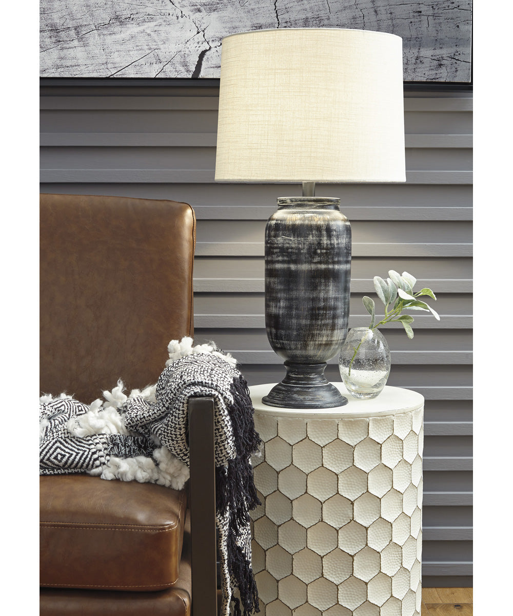 Mandelina Metal Table Lamp (1/CN) Black