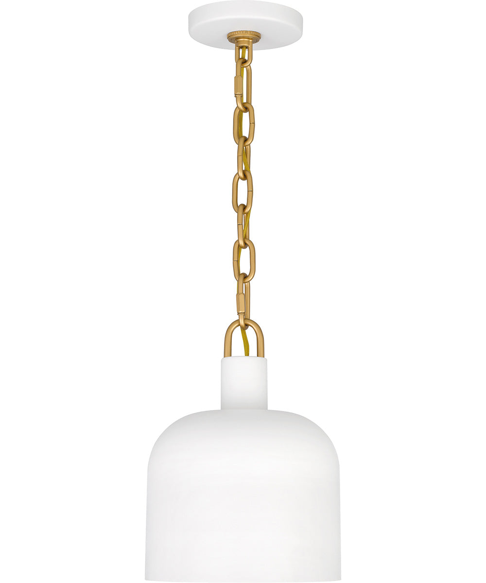 Quoizel Piccolo Pendant Small 1-light Mini Pendant Matte White