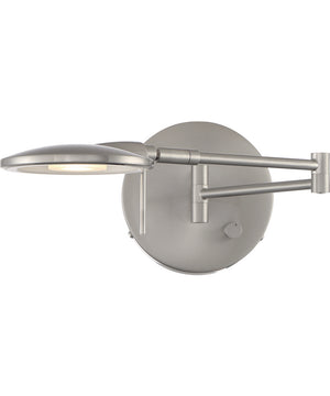Dessau Turbo LED Wall Sconce Satin Nickel