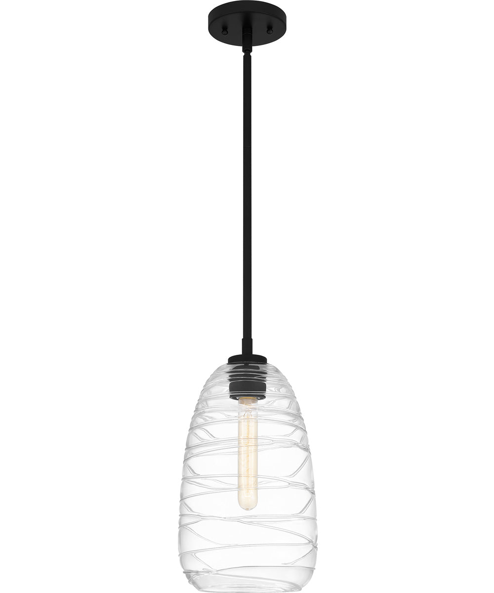 Quoizel Piccolo Pendant Small 1-light Mini Pendant Matte Black