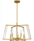 Mayline 5-light Pendant Light Gold