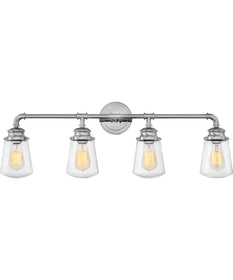 Fritz 4-Light Vanity in Chrome