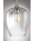 Towne Small 1-light Mini Pendant Brushed Nickel