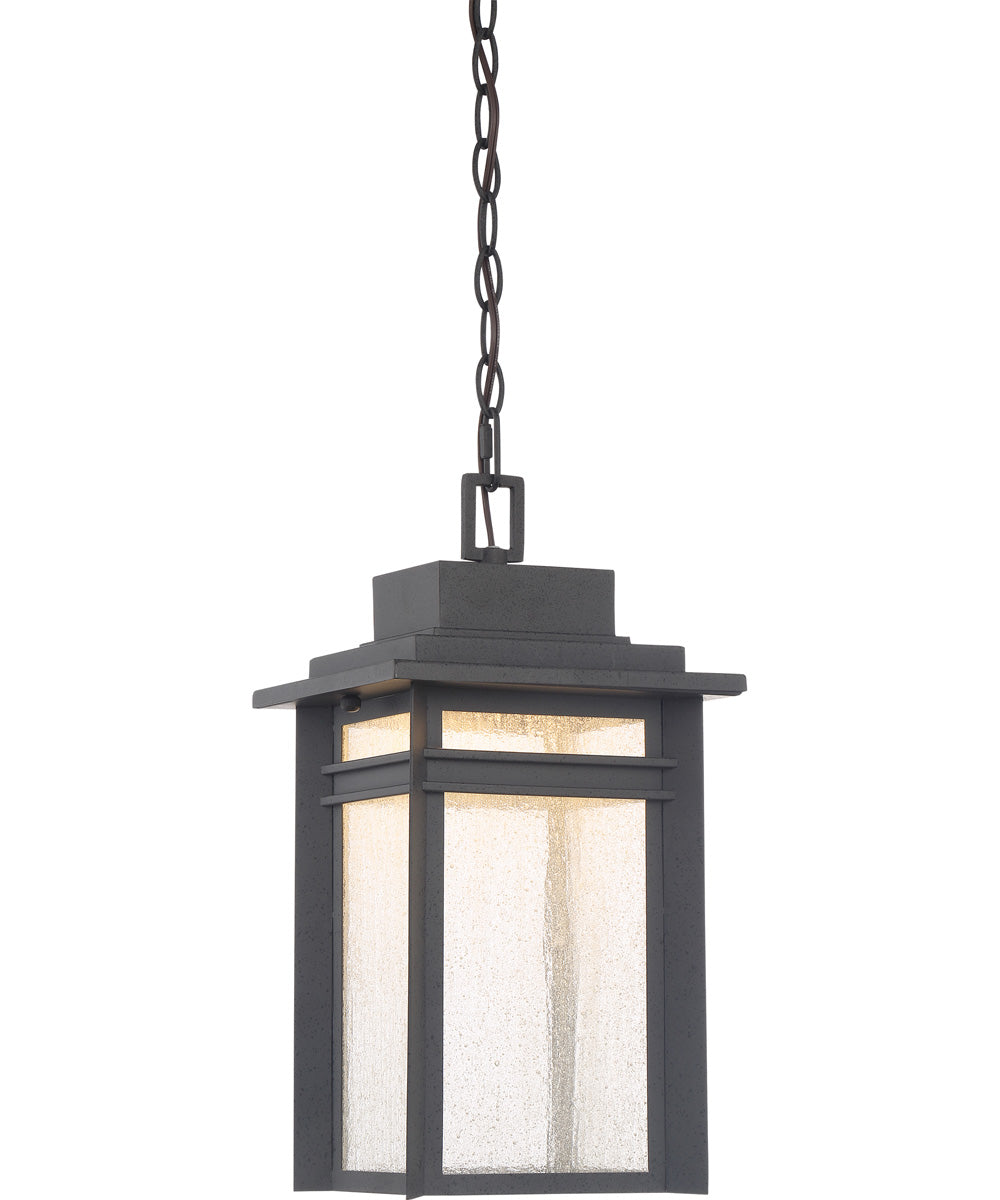 Beacon Large Outdoor Pendant Light Stone Black