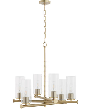 Tamara Day's Mercier 6-light Chandelier Aged Brass