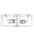 Quoizel Flush Mount Medium 2-light Flush Mount Polished Chrome