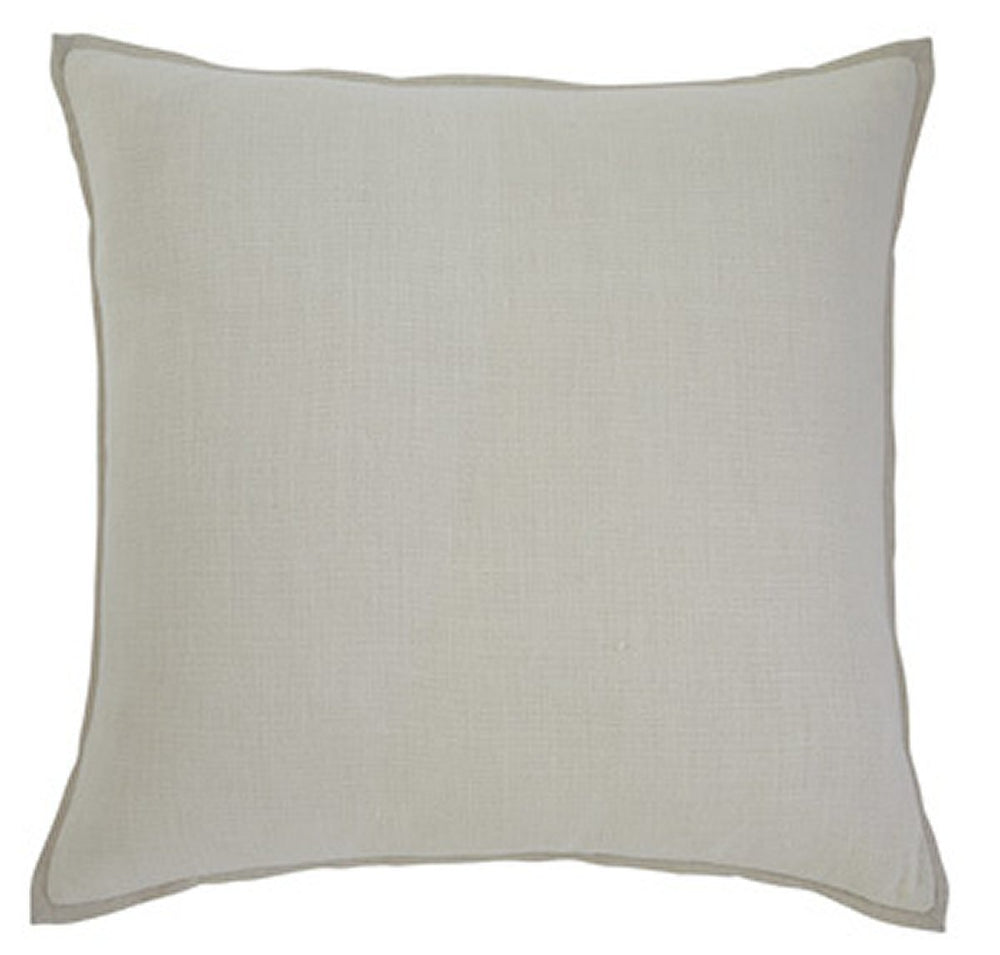 OPEN BOX Solid Pillow Cover Ecru in Cream by Signature Design by Ashley