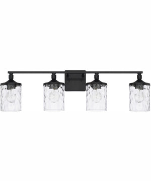 Colton 4-Light Vanity Matte Black