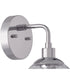Que 1-Light Wall Sconce Chrome
