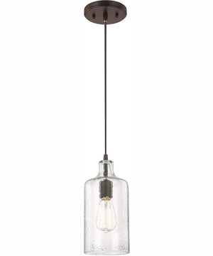 Keller 1-Light Pendant Burnished Bronze