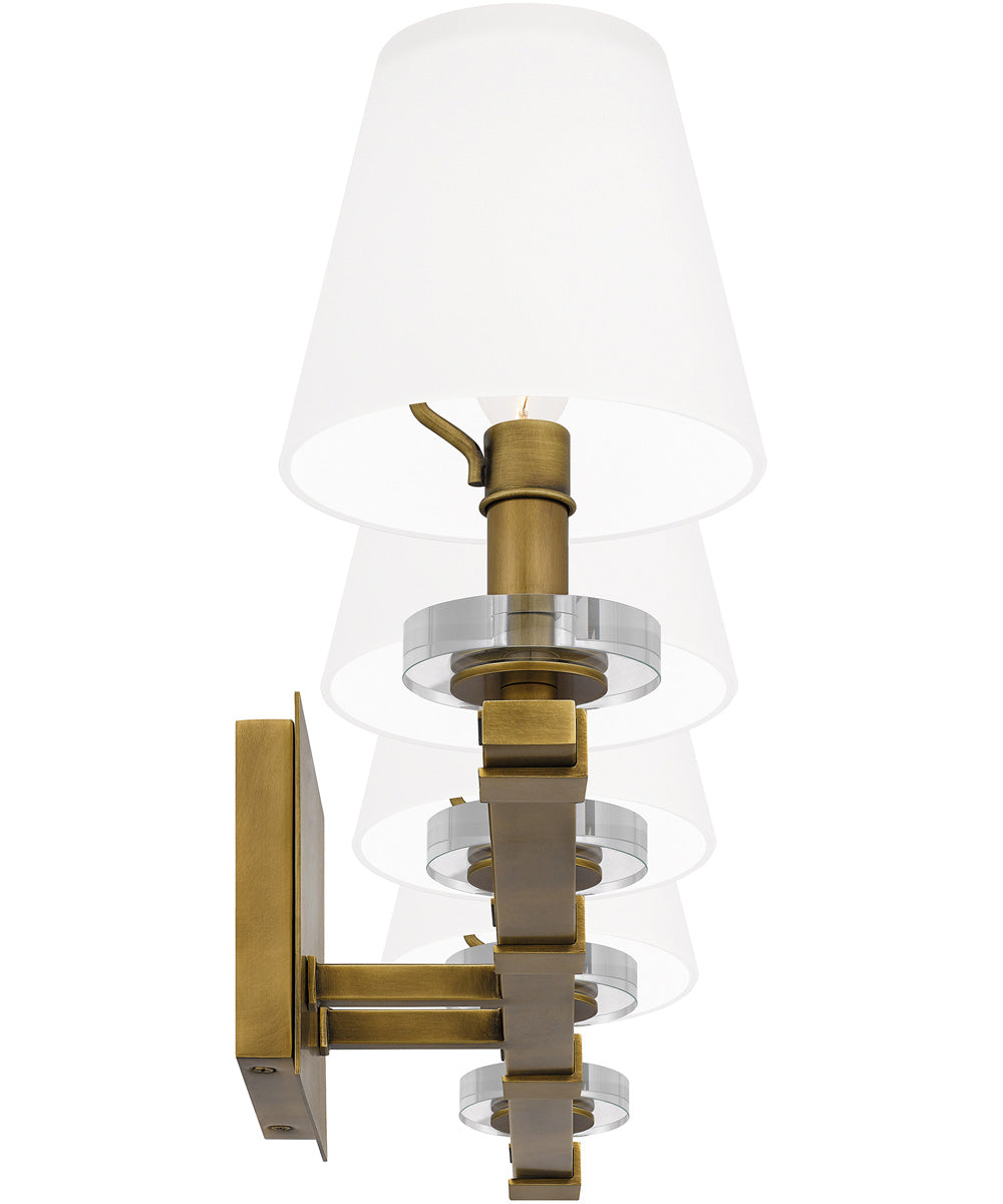 Kelsey Glen Extra Large 4-light Bath Light Weathered Brass