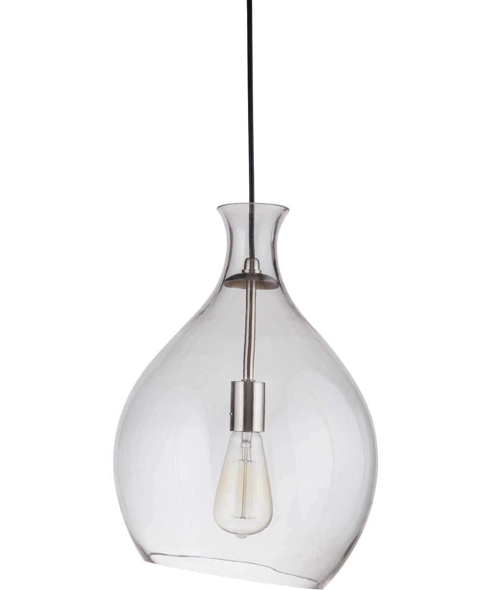 Pendant 1-Light Pendant Brushed Polished Nickel