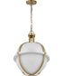 Lincoln 1-Light Pendant Matte White