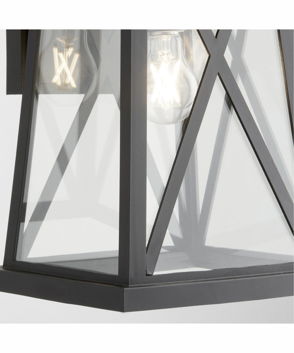 Artesno 1-light Wall Mount Light Fixture Textured Black