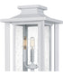 Wakefield 3-light Outdoor Post Light  Coastal Armour White Lustre