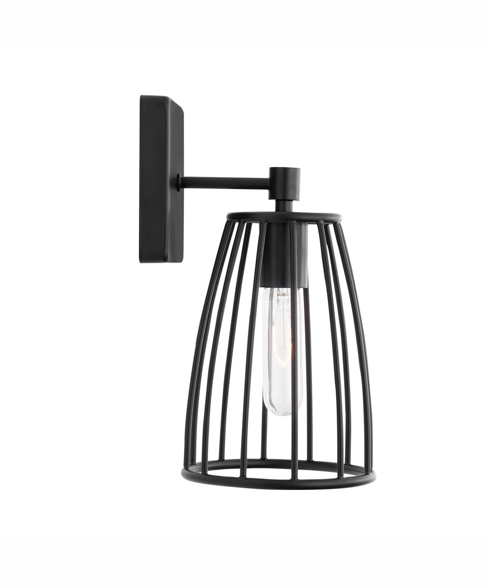 Corey 1-Light Sconce Matte Black