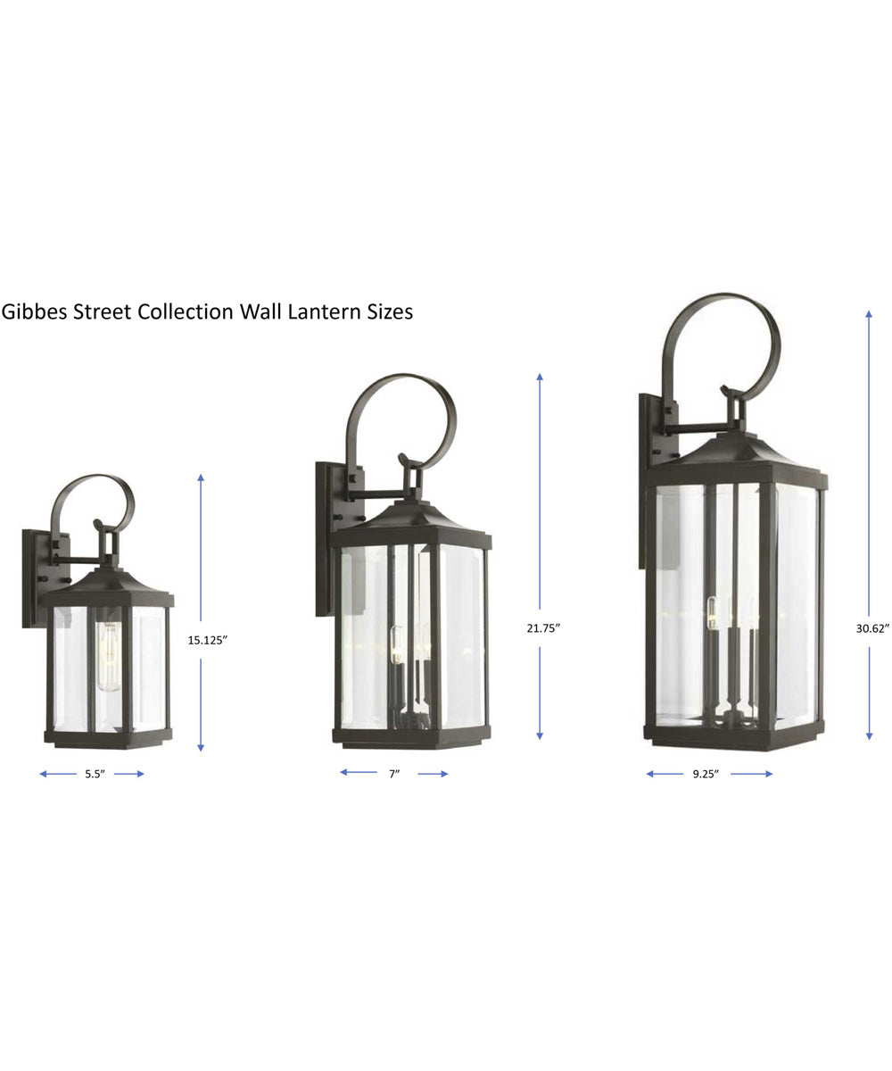 Gibbes Street 2-Light Medium Wall-Lantern Antique Bronze