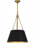 Quoizel Pendant Large 4-light Pendant Matte Black