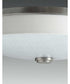 Weaver LED 3-Light LED 22" Flush Mount Brushed Nickel
