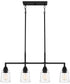 McIntire Small 4-light Island Light Matte Black
