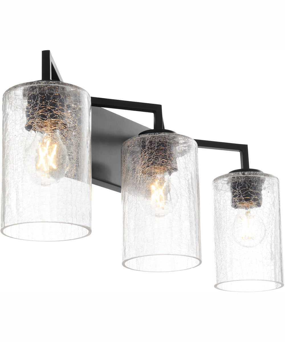 Merrick 3-light Bath Vanity Light Matte Black