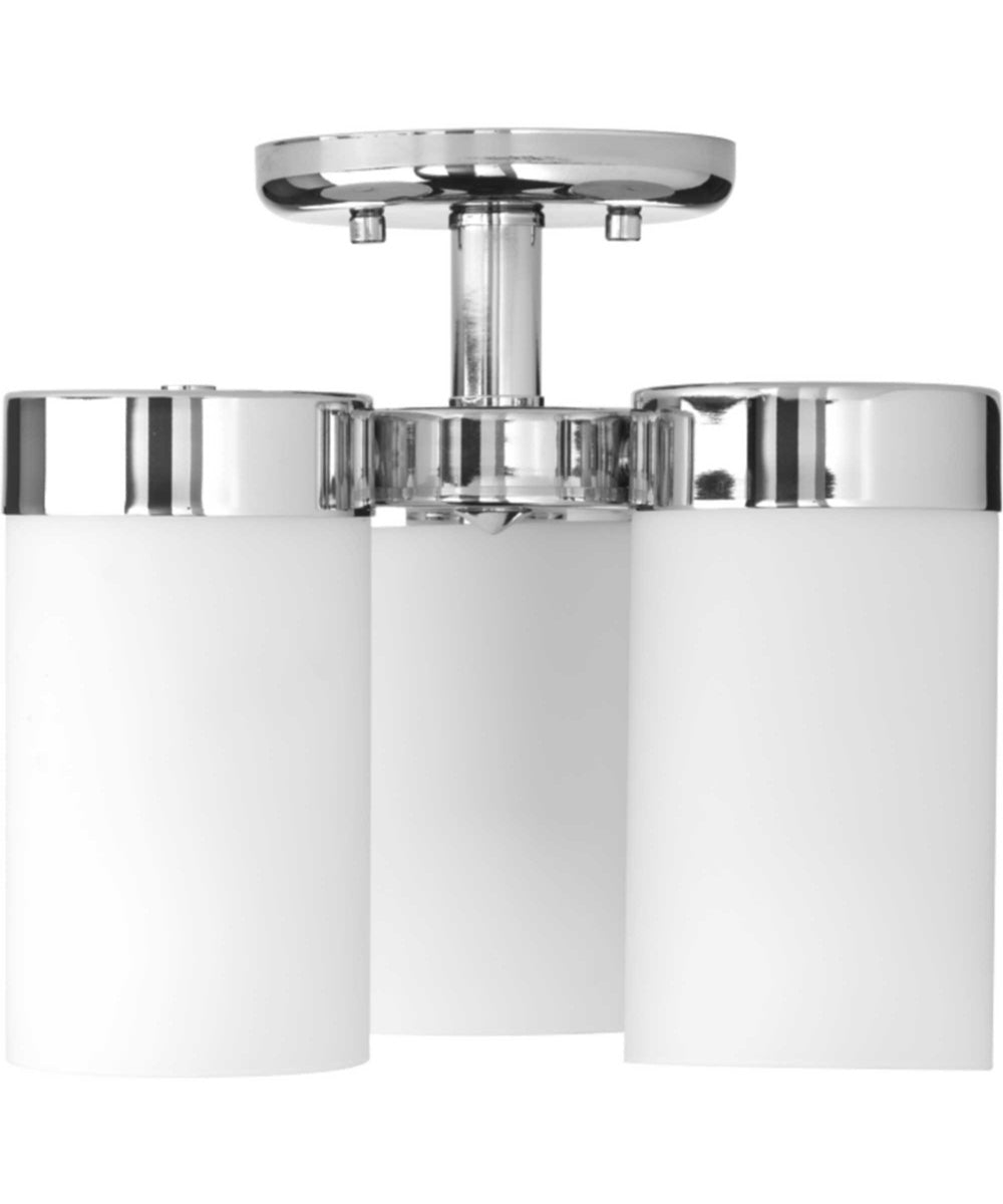 Elevate 3-Light 11-3/4" Flush Mount Polished Chrome