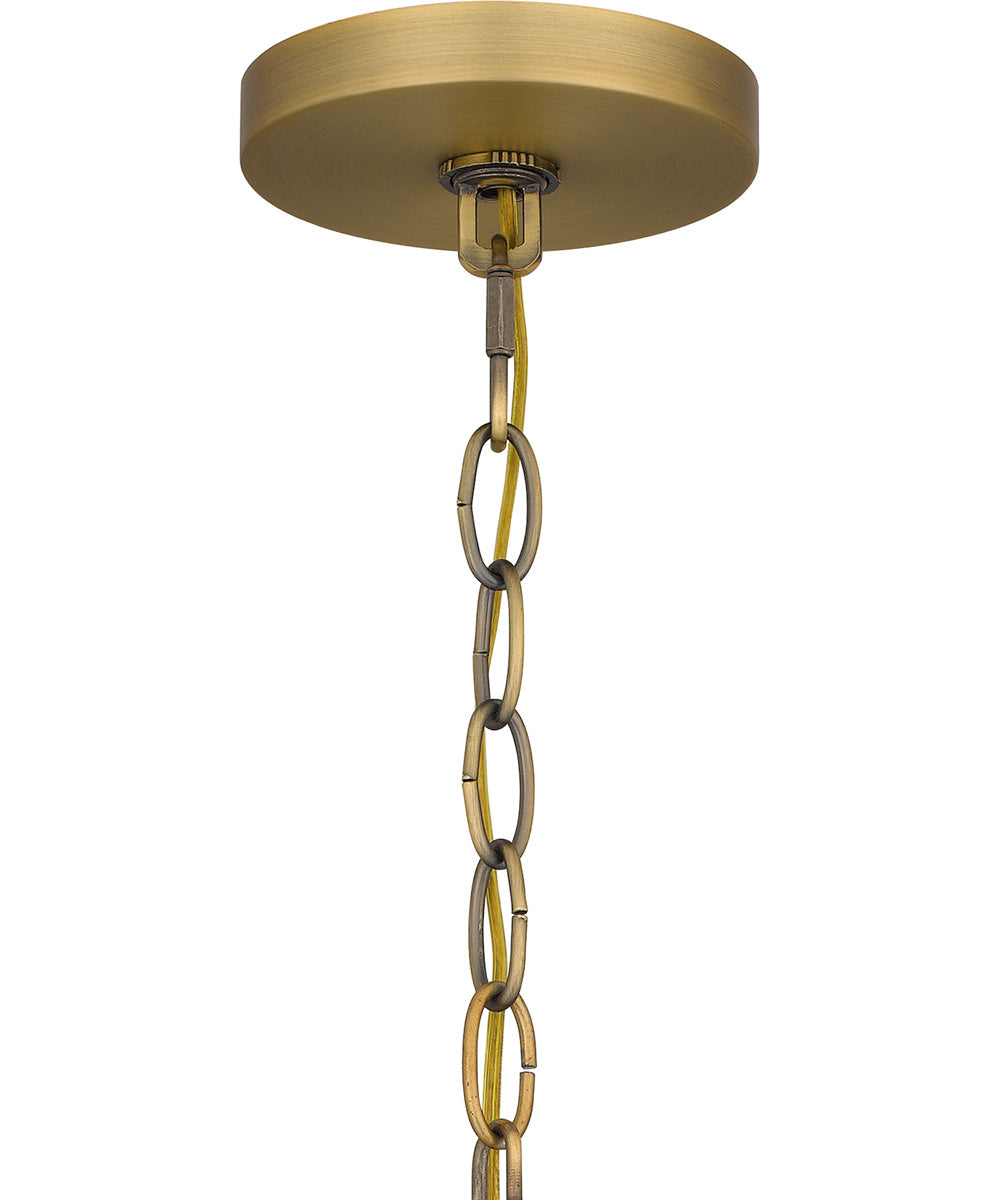 Beatty 5-light Chandelier Aged Brass
