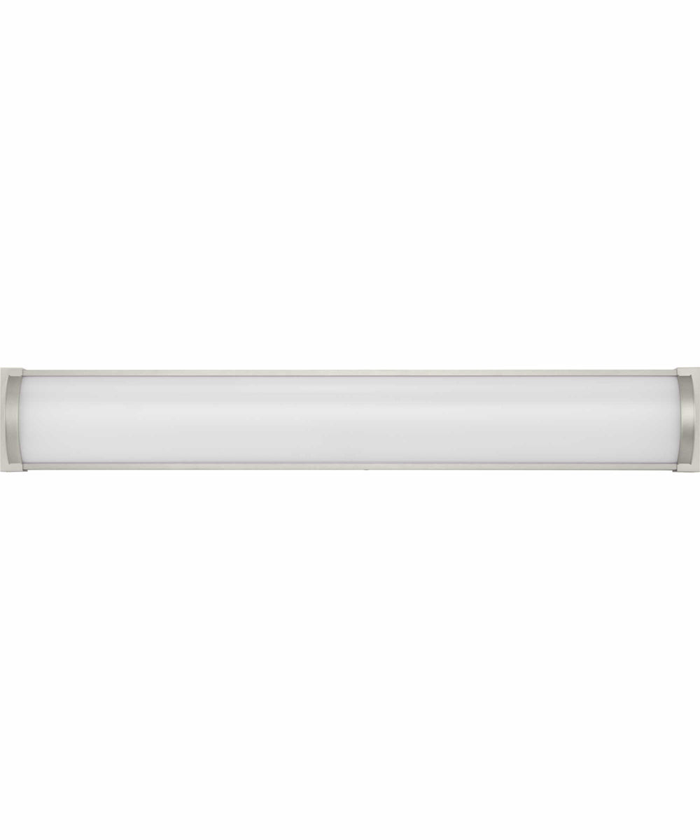 Barril 32 in. Large Modern Integrated LED Linear Vanity Light Brushed Nickel