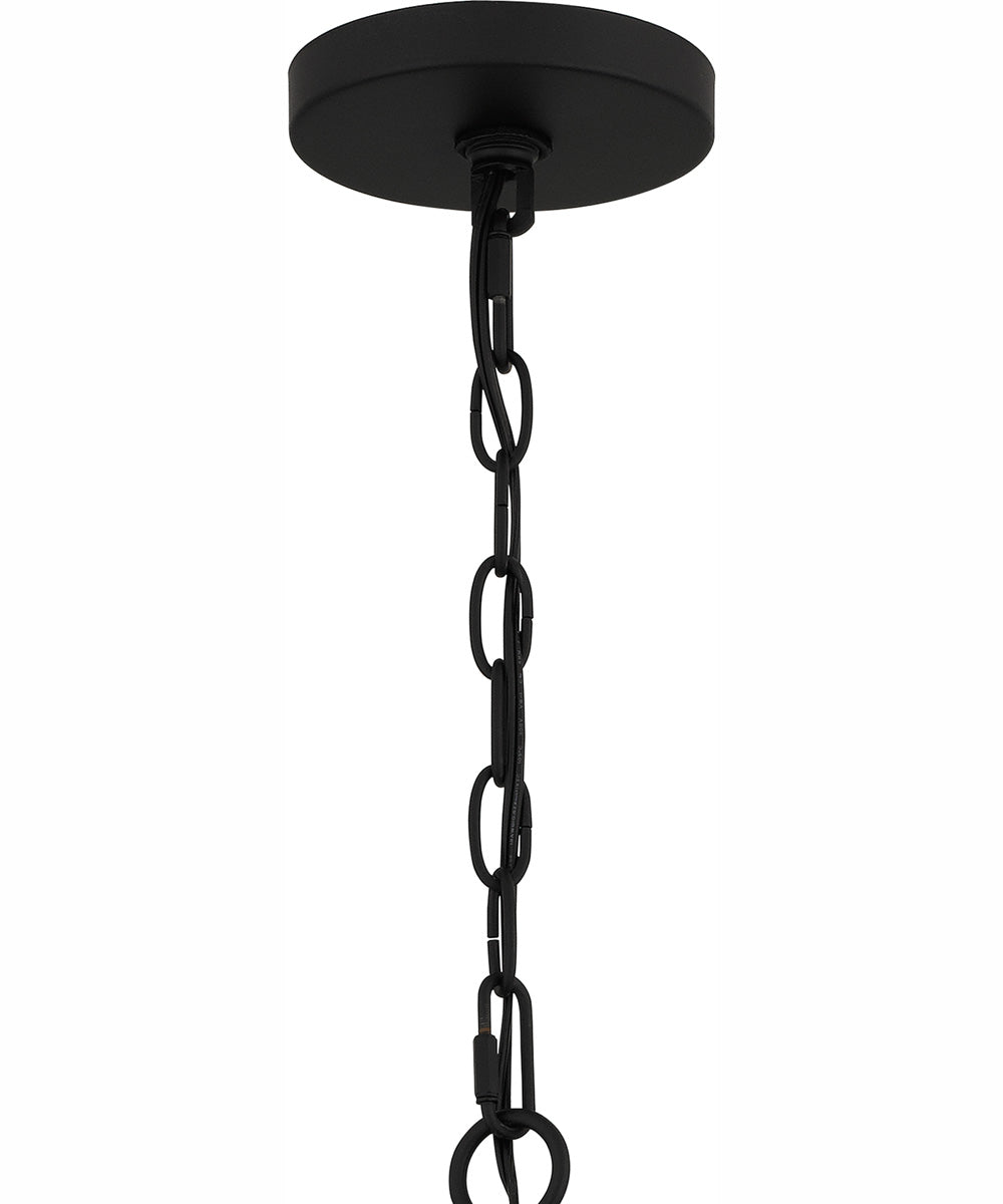 Brigitta 8-light Chandelier Matte Black