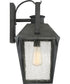 Carriage Large 1-light Outdoor Wall Light Mottled Black