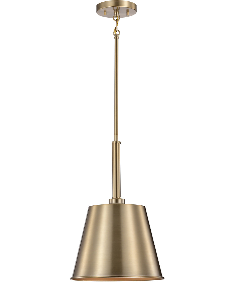 Alexis 1-Light Pendant Burnished Brass / Gold
