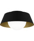 Quoizel Flush Mount Medium 1-light Flush Mount Matte Black