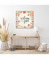 Framed Welcome Fall by Katie Doucette Canvas Wall Art Print (30  W x 30  H), Sylvie Maple Frame