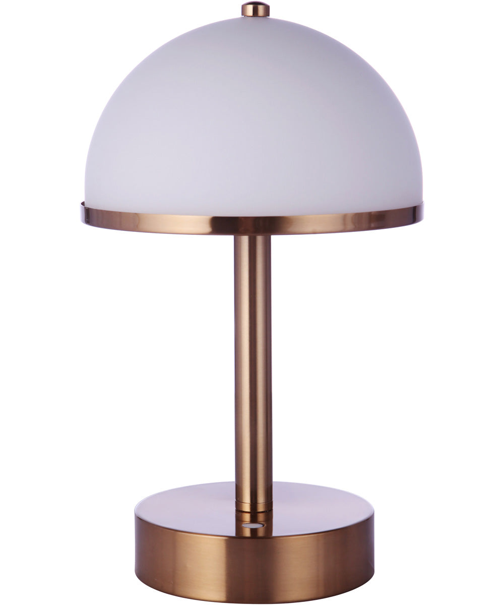1-Light Touch Table Lamp Satin Brass